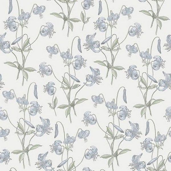 Обои флизелиновые Collection For Walls Northern Feelings голубые 0.53 м 202803