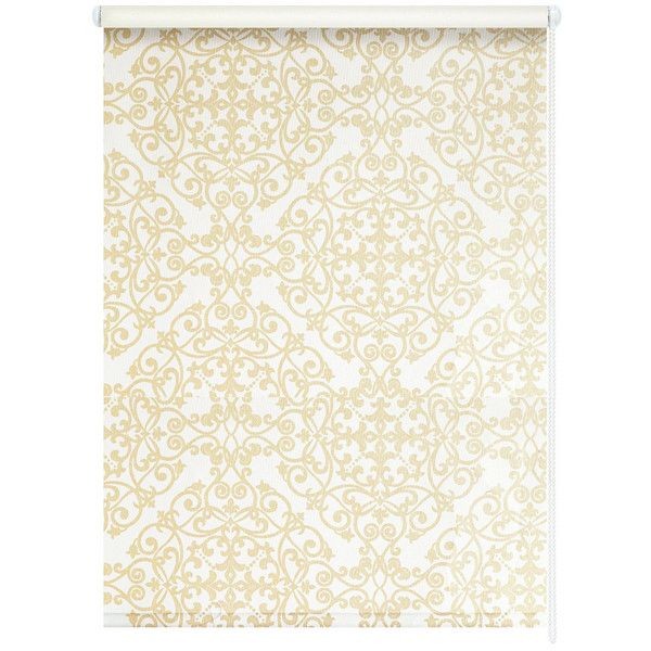 Штора рулонная Miamoza Rosina 80x160 см жёлтая