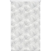 Штора рулонная Nature Китайская роза 80x160 см серая