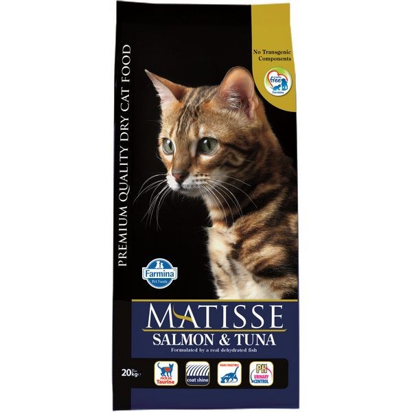 Сухой корм для кошек MATISSE Лосось Тунец 20 кг