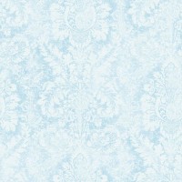Обои виниловые Aura Abby Rose голубые 0.53 м AB42429