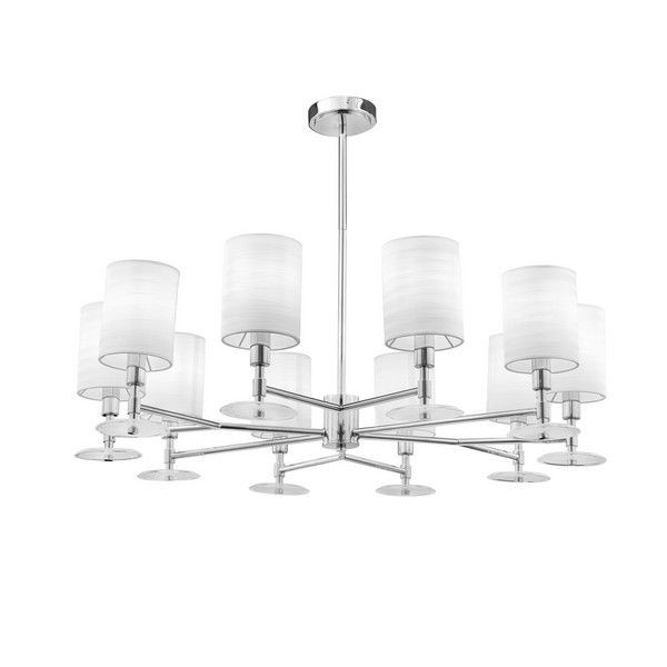 Люстра Maytoni Martina MOD034PL-10CH E14 10 ламп 20 м²
