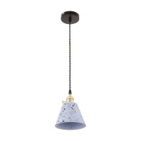Люстра подвесная Arte Perfetto Luce Bolonia 3301.7180.150-110.Blue.Marble E27 1 лампа 2 м²