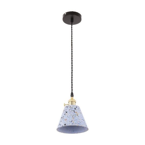 Люстра подвесная Arte Perfetto Luce Bolonia 3301.7180.150-110.Blue.Marble E27 1 лампа 2 м²