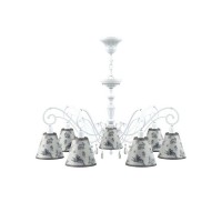 Люстра Maytoni Classic 27 E3-07-WM-LMP-O-8-CRL-E3-07-TR-DN E14 7 ламп 16 м²