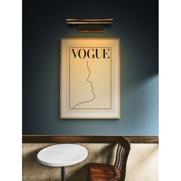 Постер "34;Просто Постер "34; Vogue 40x50 в подарочном тубусе Металл
