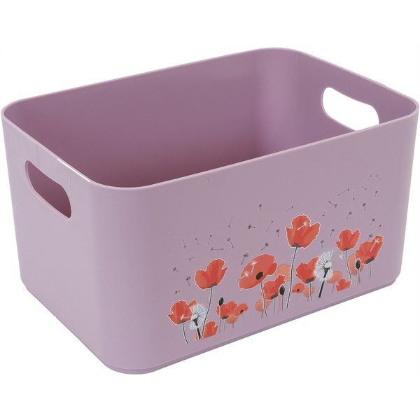 Корзина Flowers Mak, цвет сиреневый
