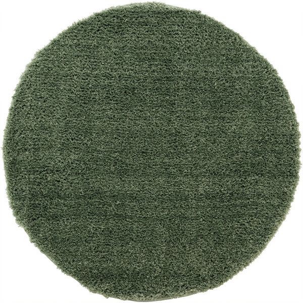 Ковёр Ribera, 0.8x0.8 м, цвет тёмно-зелёный