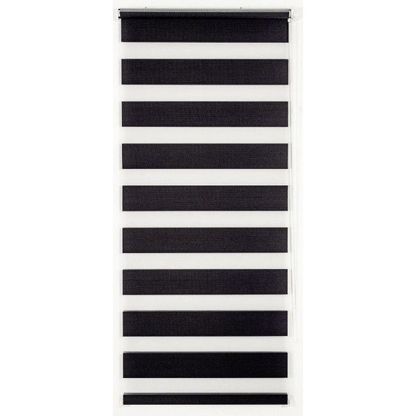 Штора рулонная день-ночь Miamoza Silver 80x160 см, цвет графит