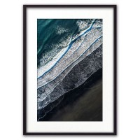 Постер Дом Корлеоне Пляж с высоты 07-0371-21х30, 21х30 см