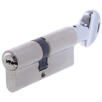 Цилиндр ключ/вертушка 31х37 никель,164 SM/68