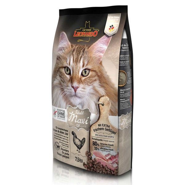 Сухой корм для кошек Leonardo 7,5 кг 1 шт