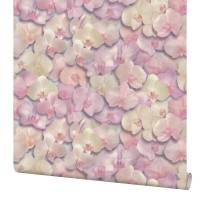 Обои флизелиновые Home Color Orchid розовые 1.06 м HC71421-25