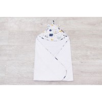 Полотенце детское AmaroBaby Cute Love «Ко смос», 90х90 см