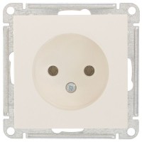 Розетка встраиваемая Schneider Electric W59 без заземления, цвет слоновая кость