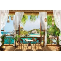 Фотообои Divino Decor Райский завтрак H-020 400х270 см