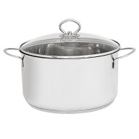 Кастрюля ATTRIBUTE STEEL Augusta 5 л