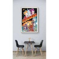 Плакат "34;Просто Постер "34; Futurama - Футурама 90x120 в подарочном тубусе 799207785691