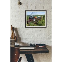 Плакат "34;Просто Постер "34; Разноцветный паровоз 90x120 в подарочном тубусе 531057253131