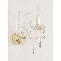 Настенный светильник Bohemia Ivele Crystal 105B.1.165.G E14 цвет золотой