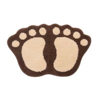 Коврик для ванной Shahintex ЛАПКИ MICROFIBER 703809 80х50 см