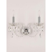 Настенный светильник Bohemia Ivele Crystal 101B.2.165.Ni E14 цвет никель