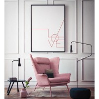 Плакат "34;Просто Постер "34; Love lines 90x120 в подарочном тубусе 246841803531