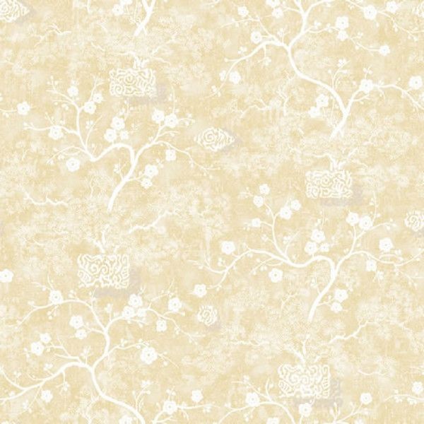 Виниловые обои York Wallcoverings бежевые BW8051 0.68 м