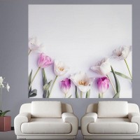 Фотообои Urban Style Нежные тюльпаны UST5109 200х180 см