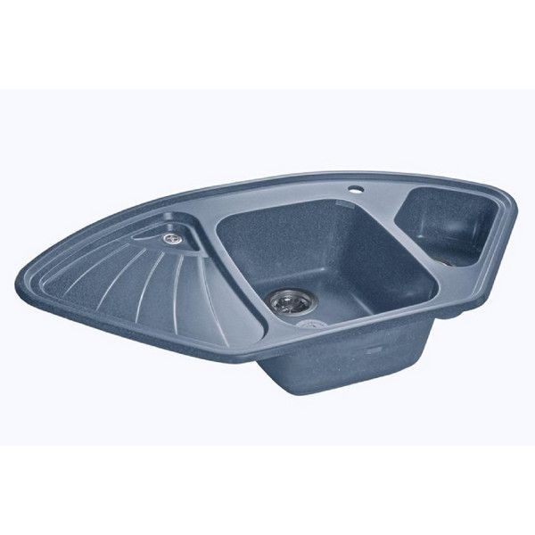 Кухонная мойка GranFest C-1040 E CORNERC-1040 E графит