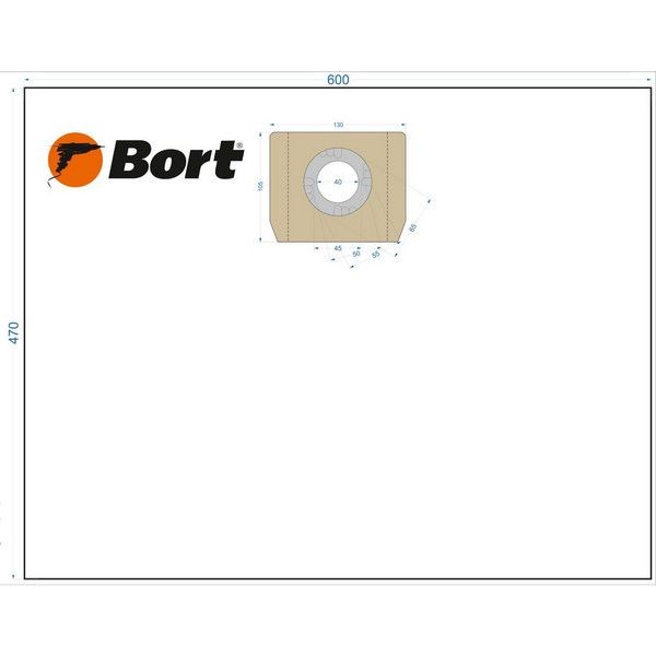 Пылесборник BORT BB-04U 93411409