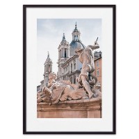 Постер Дом Корлеоне Фонтан Нептуна 07-0218-30х40, 30х40 см