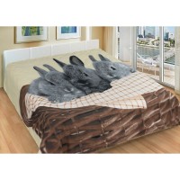 Плед Guten Morgen «Bunny» 200х150 см, флис