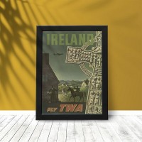 Плакат "34;Просто Постер "34; Ирландия 90x120 в подарочном тубусе 899199542701