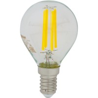 Лампа светодиодная Osram E14 220 В 5 Вт шар 660 лм, тёплый белый свет