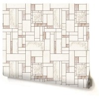 Обои виниловые Home Color Ceramica бежевые 0.53 м 510-22