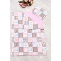 Комплект постельного белья AmaroBaby Time To Sleep в кроватку, бязь 3 предмета