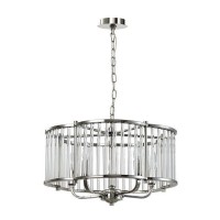 Люстра подвесная Lumien Hall LARIANA LH3038/5P-B-NK-CL E14 5 ламп 15 м²