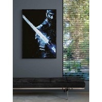 Плакат "34;Просто Постер "34; Mortal Kombat - Саб-Зиро 60x90 в подарочном тубусе 462936394231