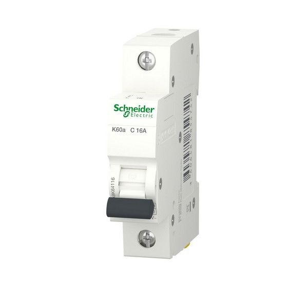 Выключатель автоматический Schneider Electric Acti9 1 полюс 16 А, "34;C "34;