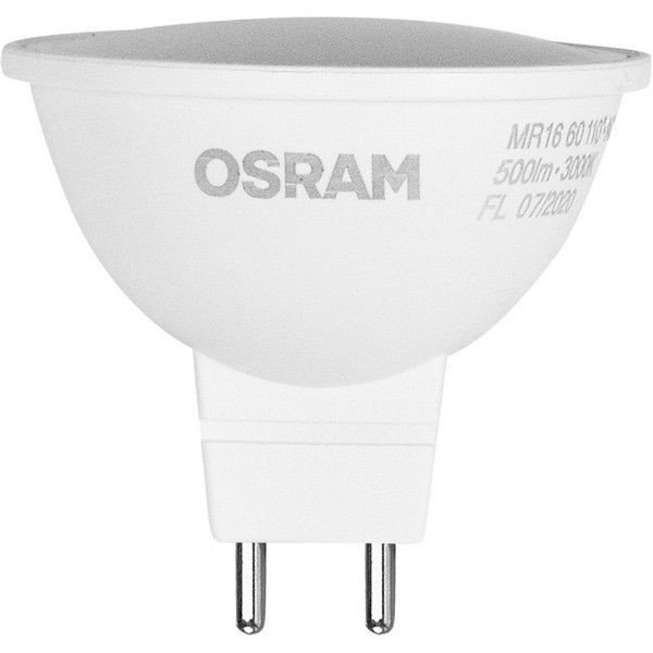 Лампа светодиодная Osram GU5.3 220-240 В 4 Вт спот матовая 300 лм, тёплый белый свет