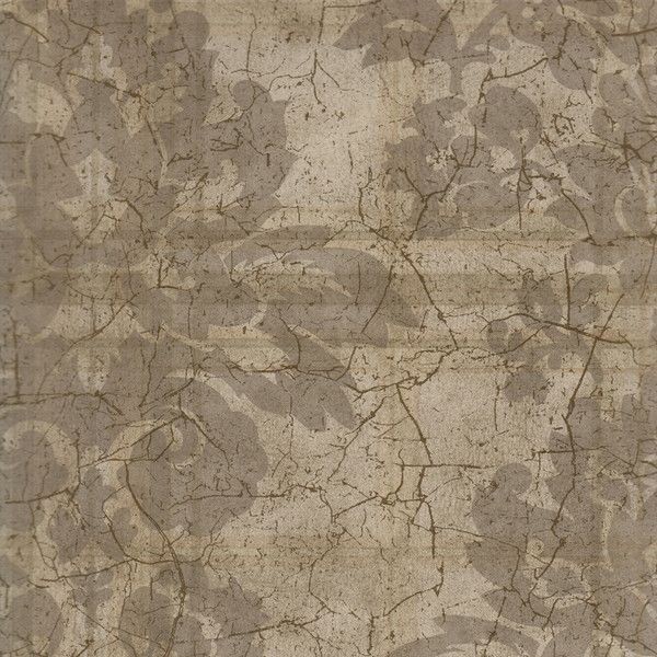 Виниловые обои York Wallcoverings коричневые VE8928X 0.68 м