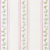 Обои виниловые Aura Little England II розовые 0.53 м PR33870