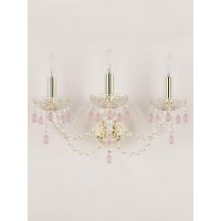 Настенный светильник Bohemia Ivele Crystal 112B.3.165.G.V7010 E14 цвет золотой