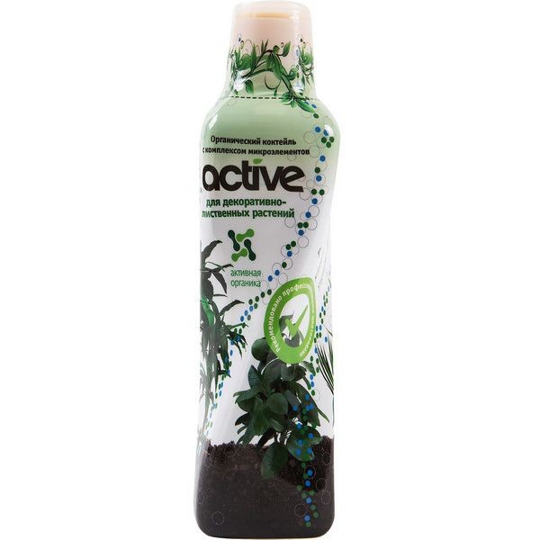 Удобрение Active для декоративно-лиственных растений 0.5 л