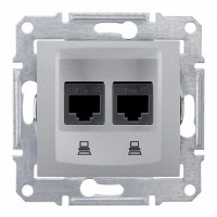 Розетка компьютерная Schneider Electric SEDNA SDN4400160
