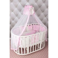 Комплект постельного белья AmaroBaby Элит в кроватку, бязь 18 предметов