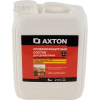 Состав огнебиозащитный Axton I-II группы бесцветный 5 кг