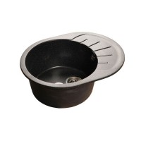 Кухонная мойка GranFest R-580 L RONDOR-580 L чер