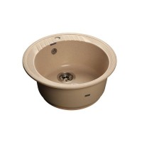 Кухонная мойка GranFest R-520 RONDOR-520 беж